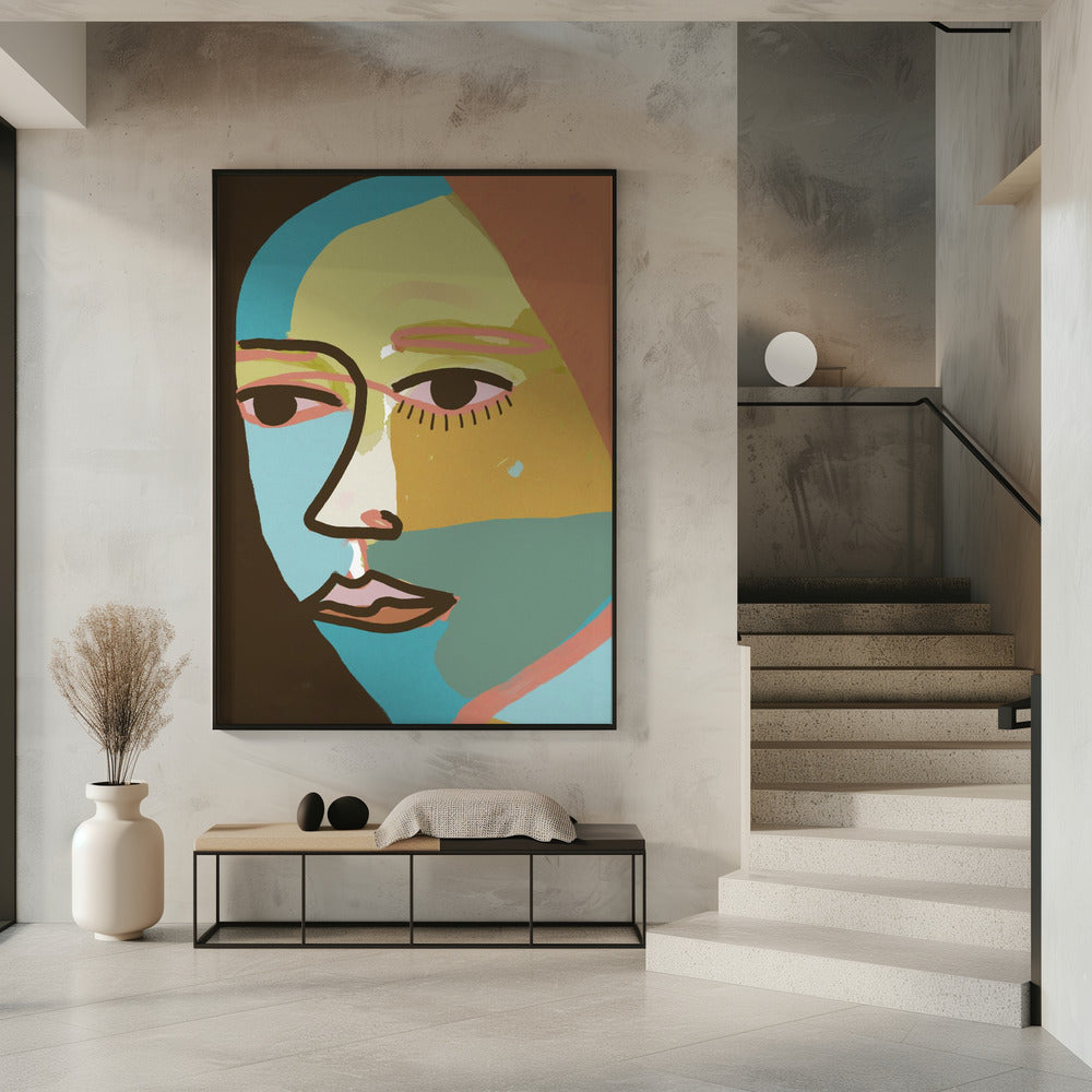 Abstract face | Poster