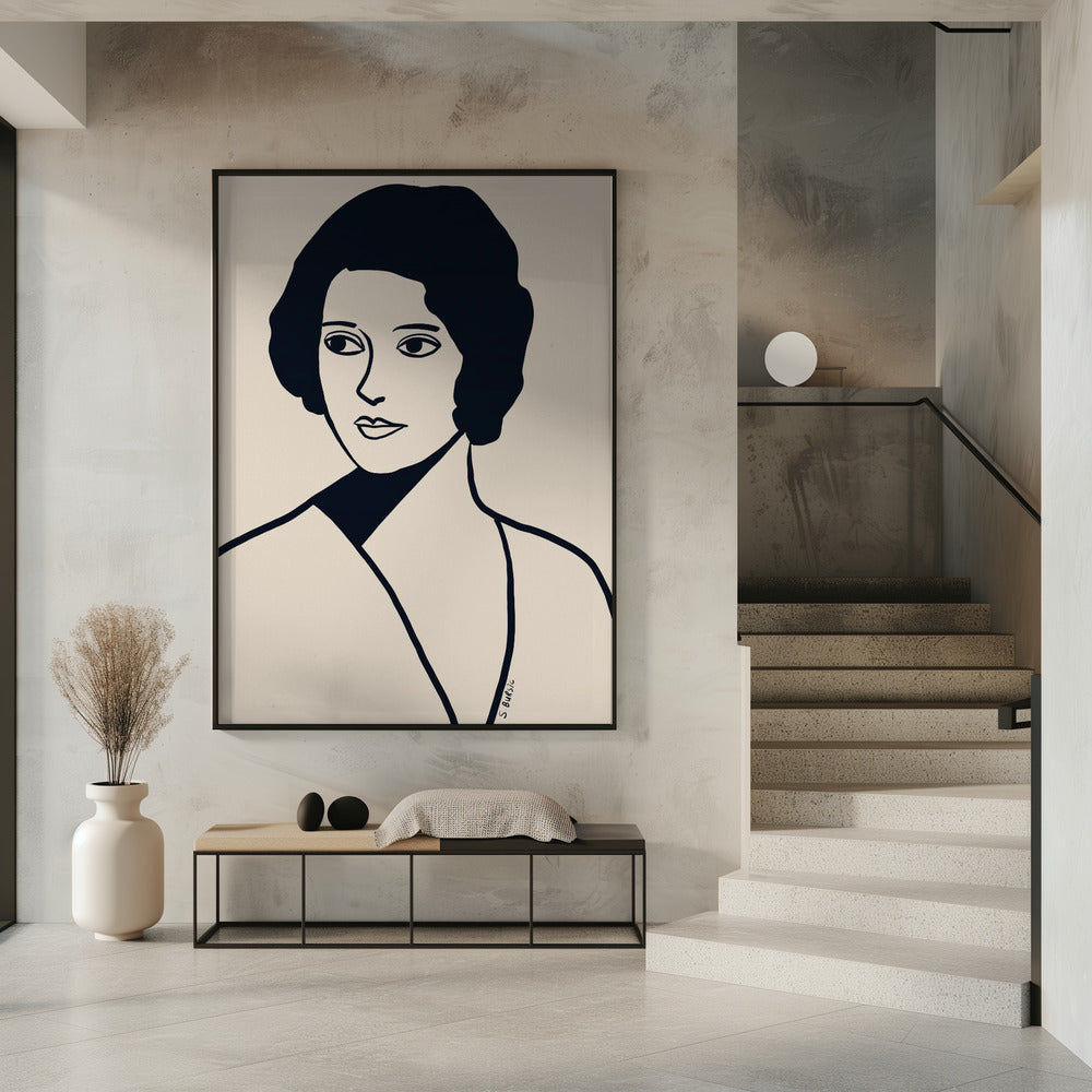 Vintage woman | Poster