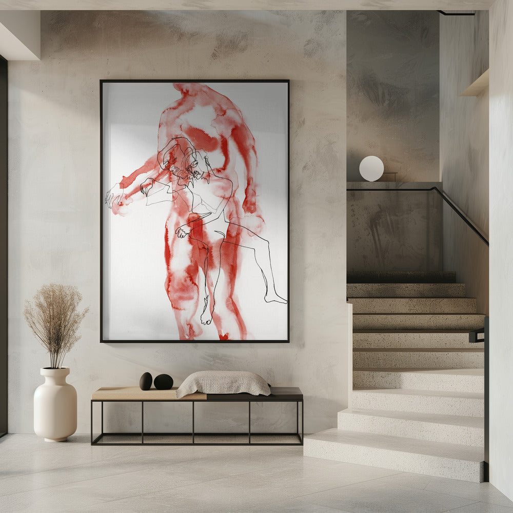 Male Figure Study (somnambulist) | Poster