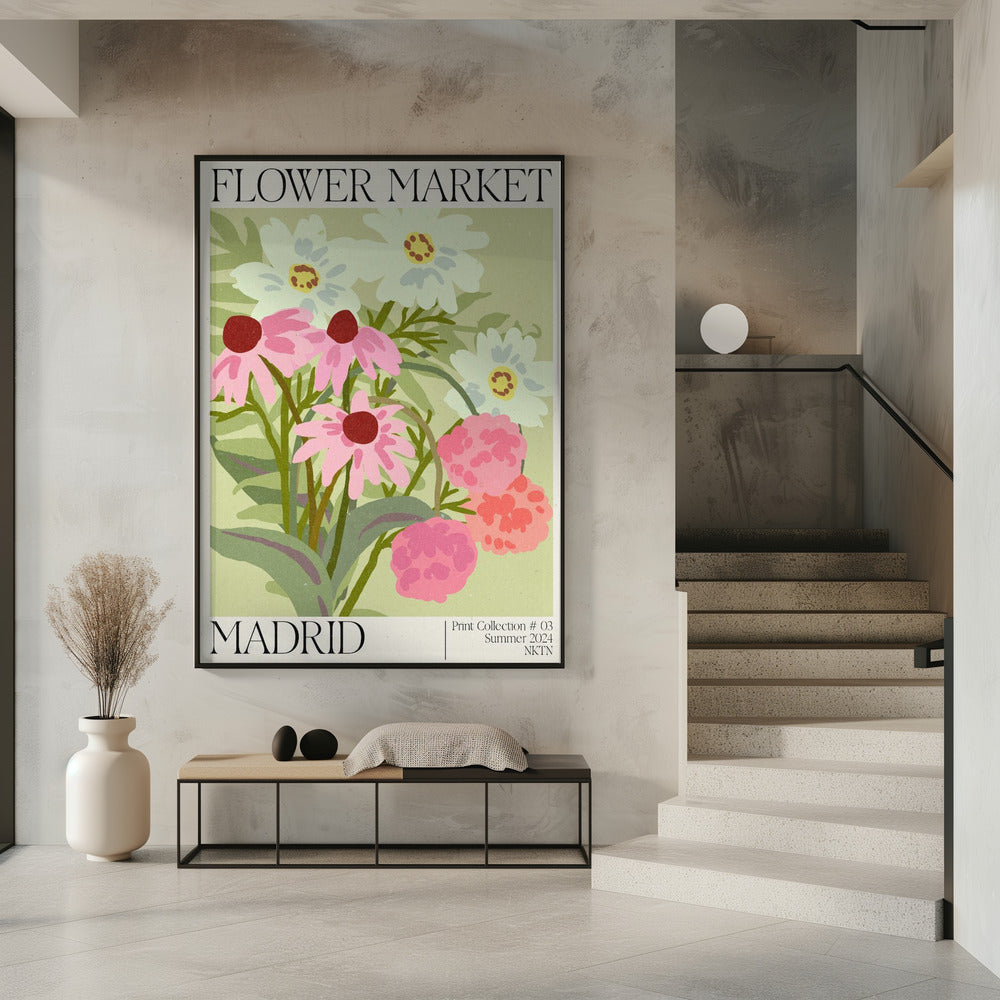 Madrid Flower Market | Poster