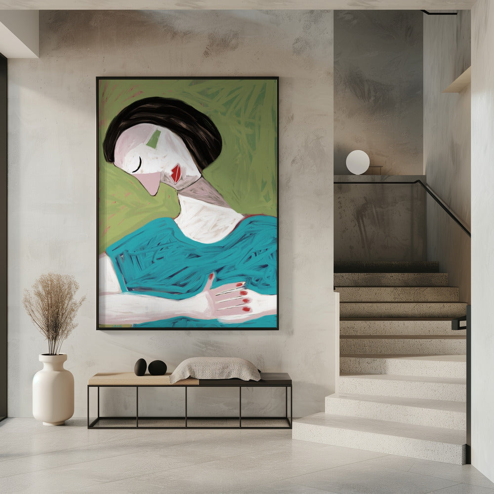 The sleeping woman | Poster