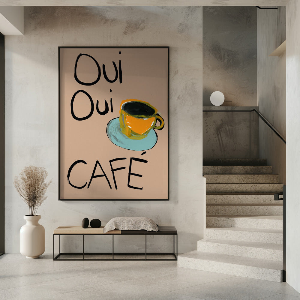 Oui Oui Café | Poster