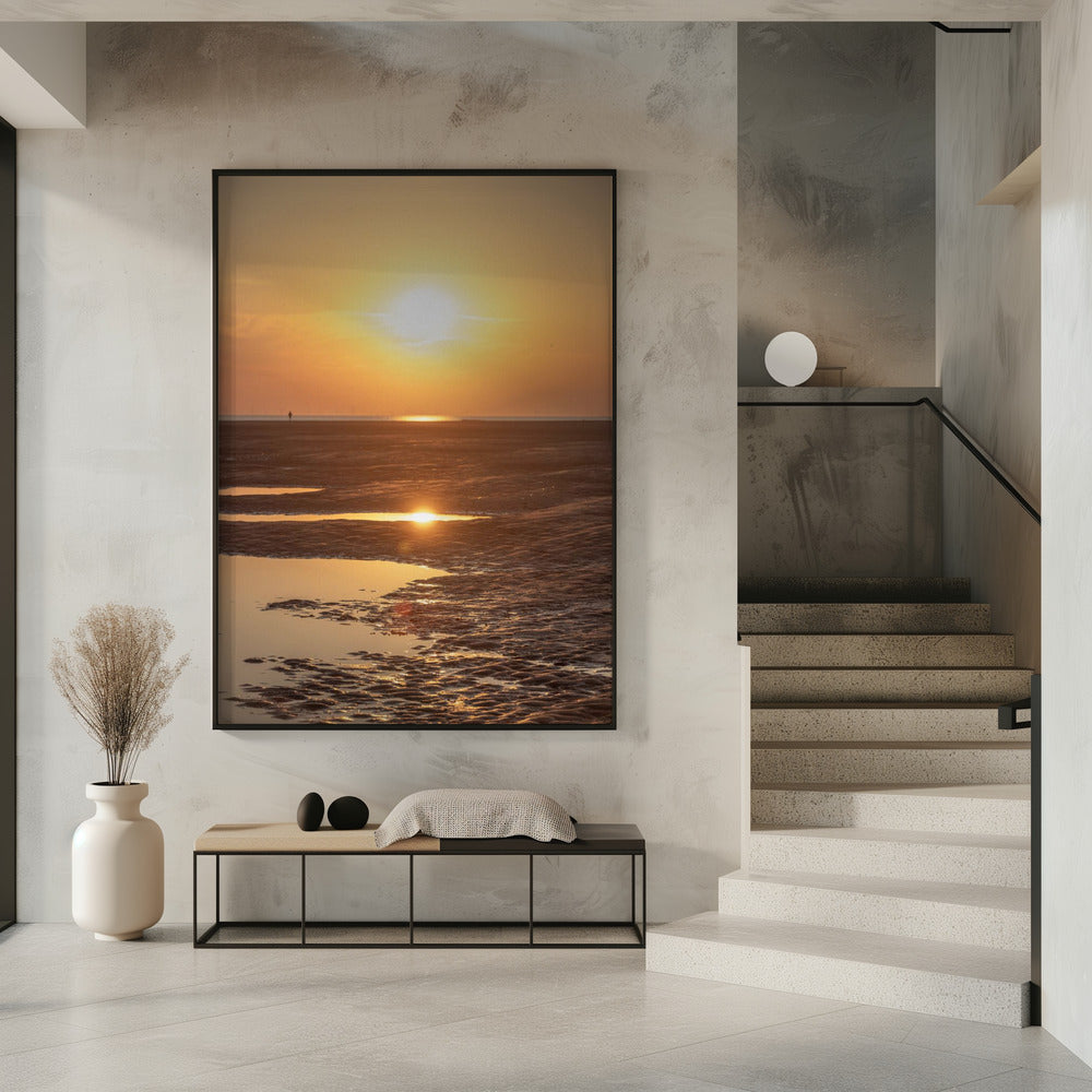 Evening At the Beach 2 | Poster