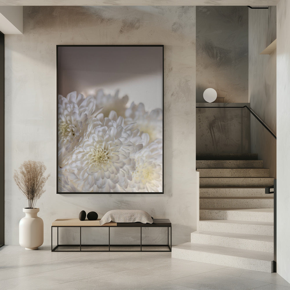 White Flowers 6 | Poster