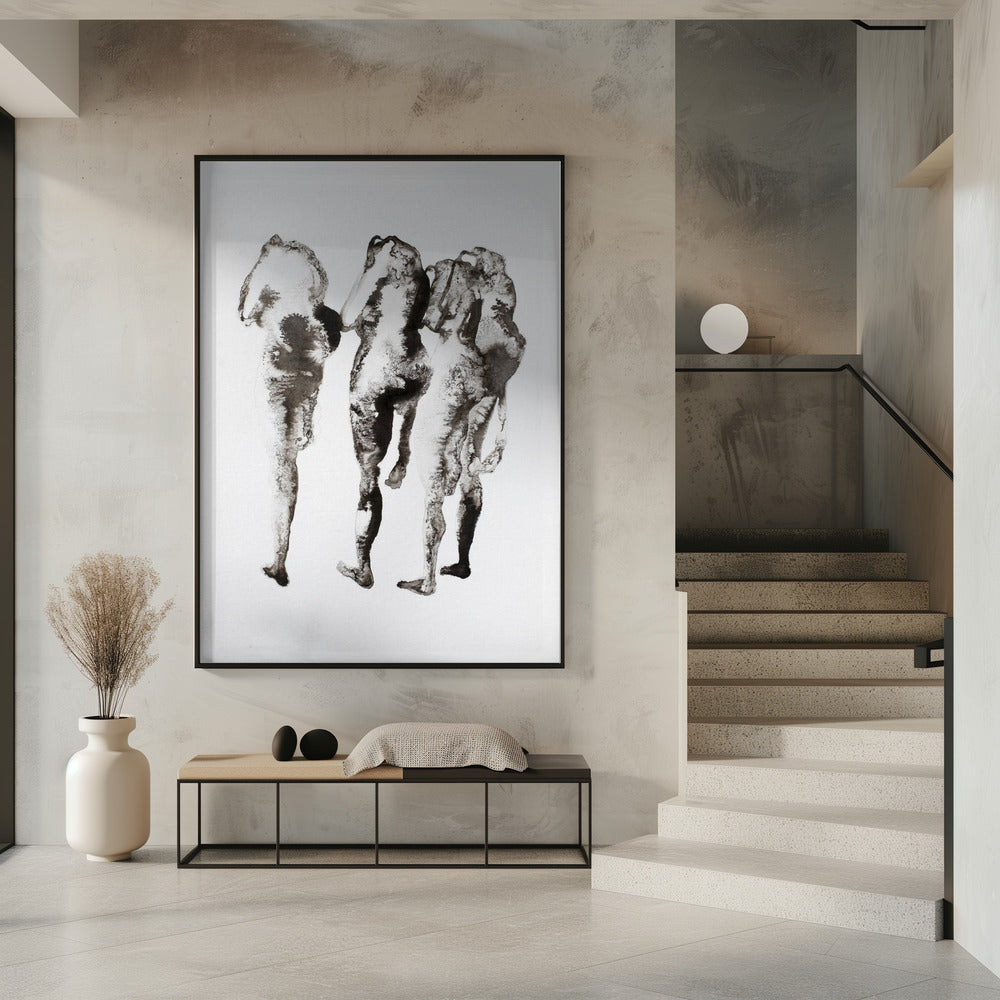 Four Figures (nach Muybridge) Enhanced Sr | Poster