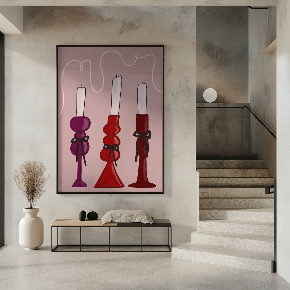 Trio of Candles | Poster