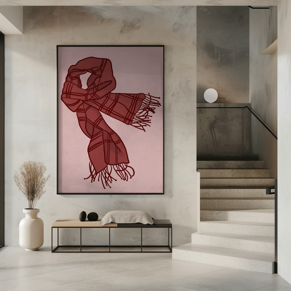 Crimson Warmth | Poster