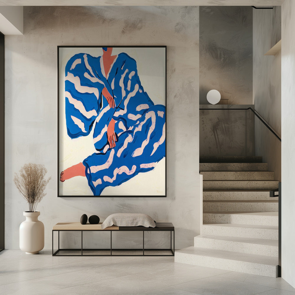 Portrait Indigoreverie | Poster