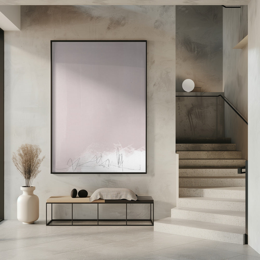 Whispers in Soft Beige | Poster