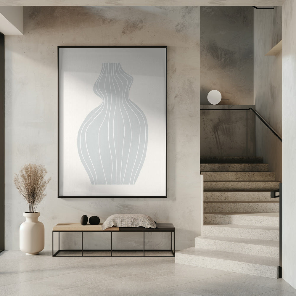 Gray Vase | Poster