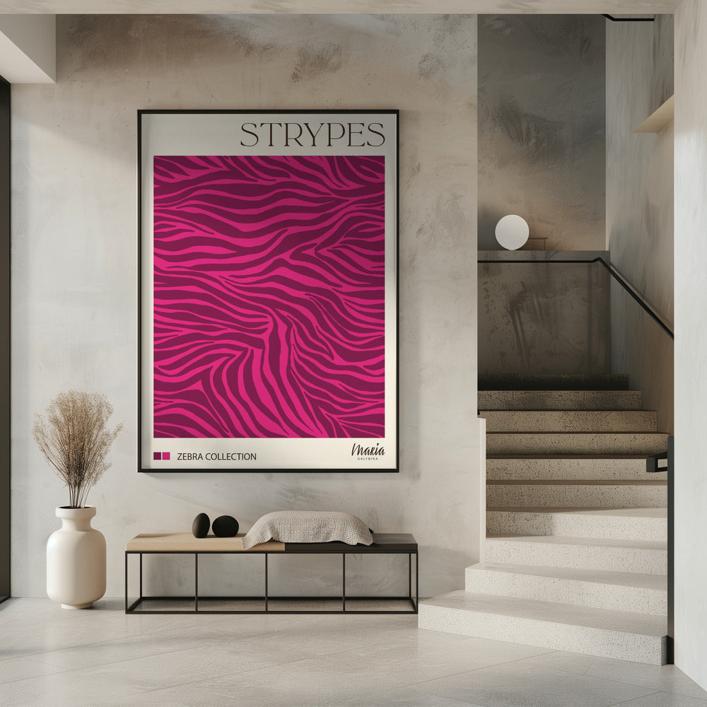 STRIPES. Zebra Collection | Poster
