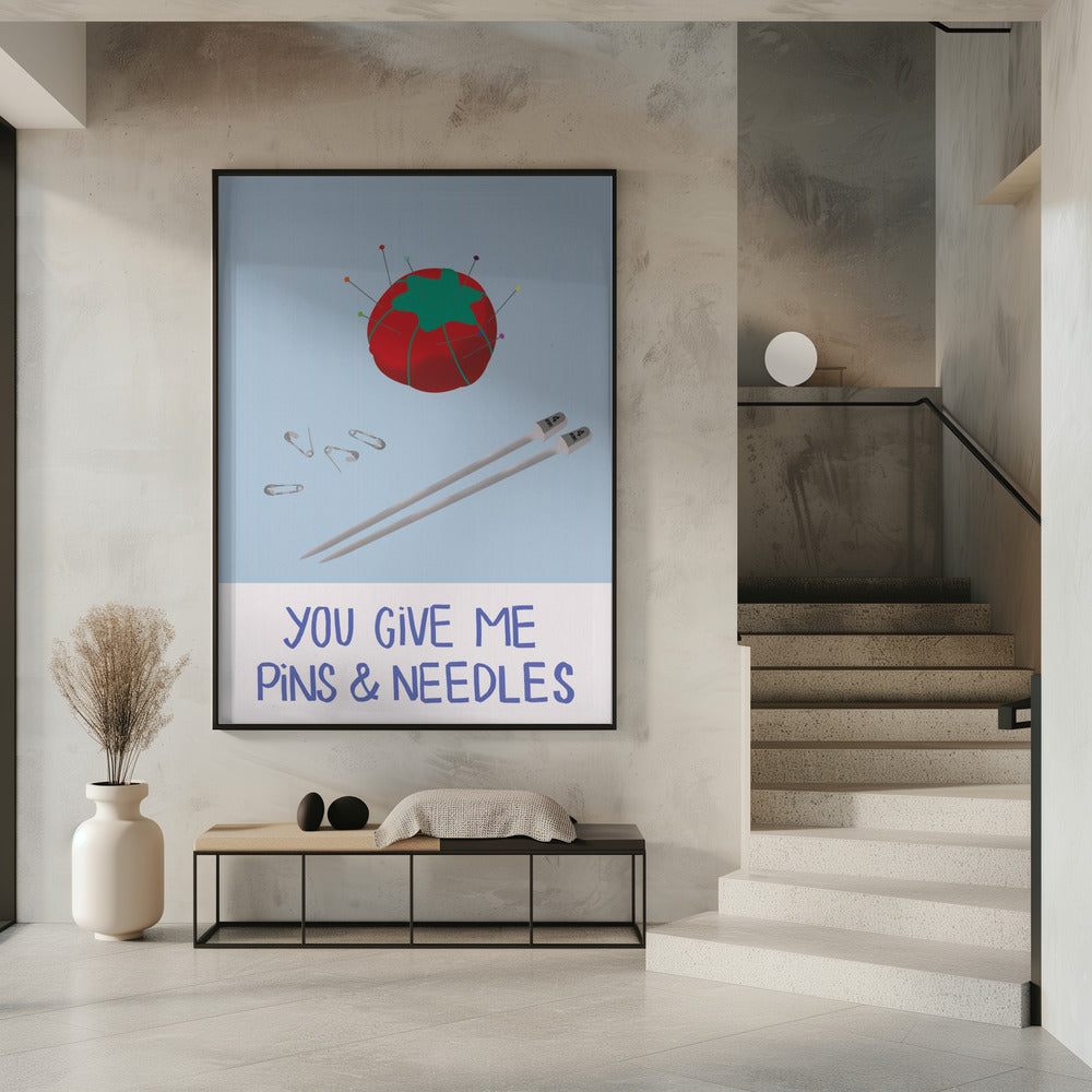 pins and needles | Poster
