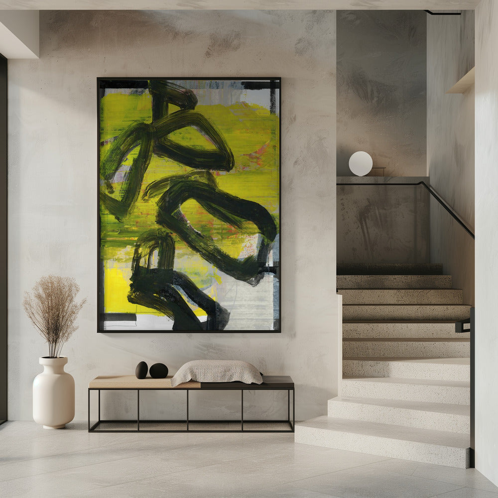 Yellow Abstract No3 | Poster