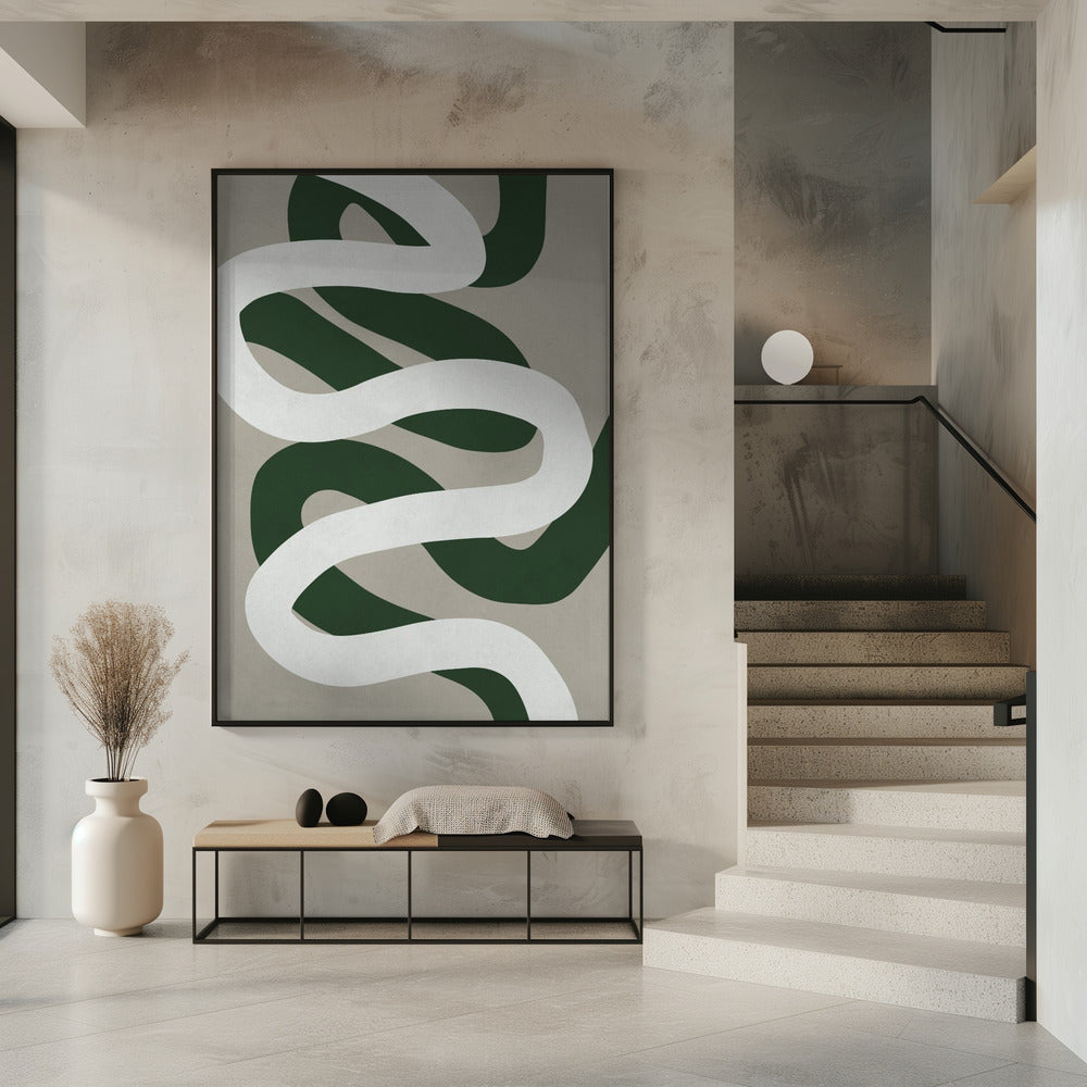 Expressionist curves 3 | Poster