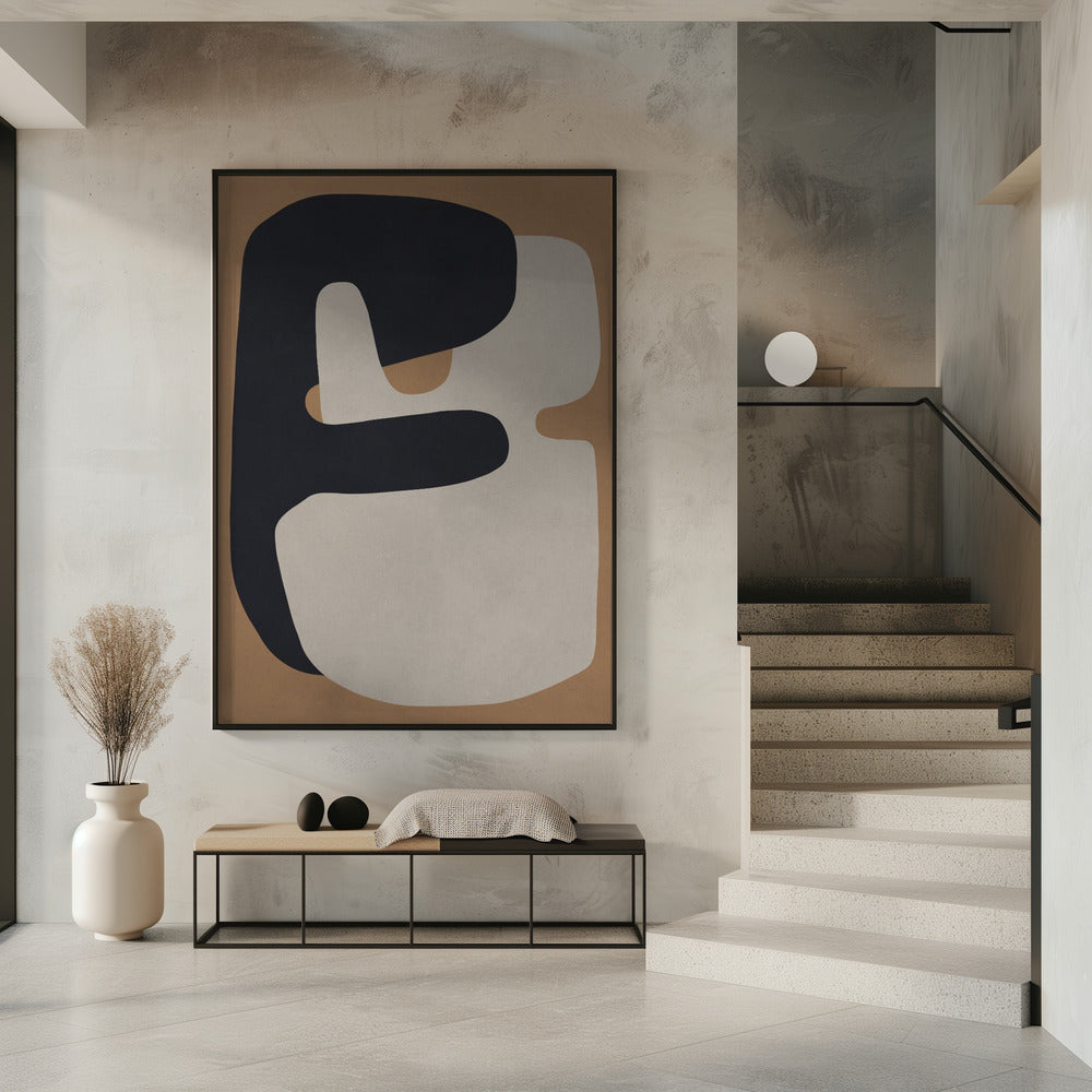 Brown and black art 1 | Poster