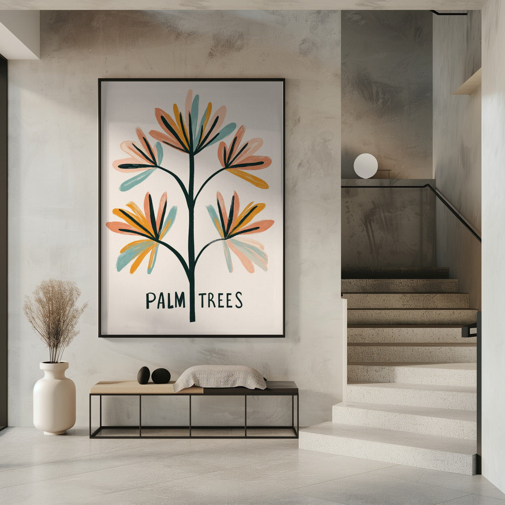Tropical Brushstrokes | Poster