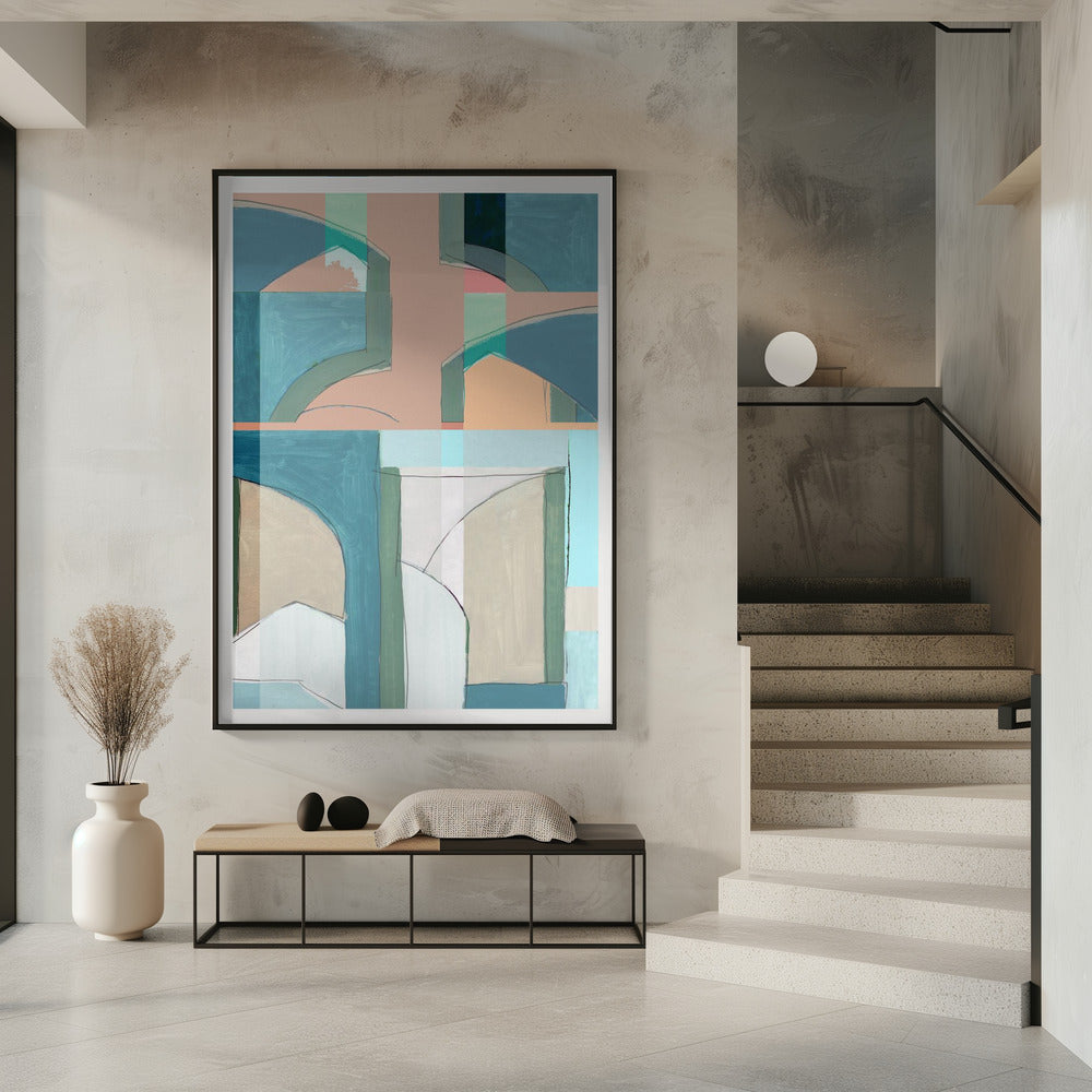 Abstract Arches No1 | Poster