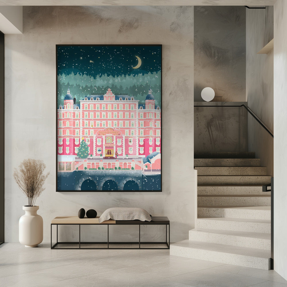 The Grand Budapest Hotel Holidays | Poster