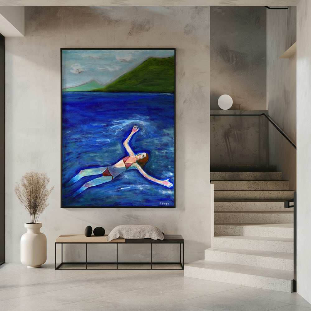 The swimmer | Poster