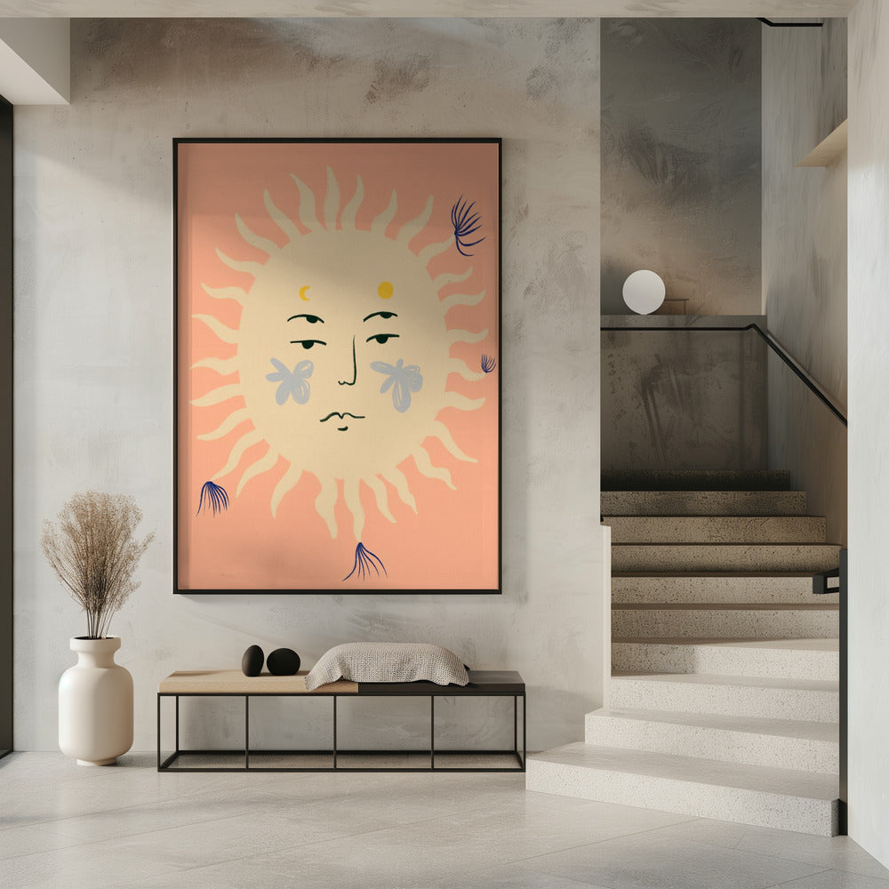 Serene Sunburst | Poster
