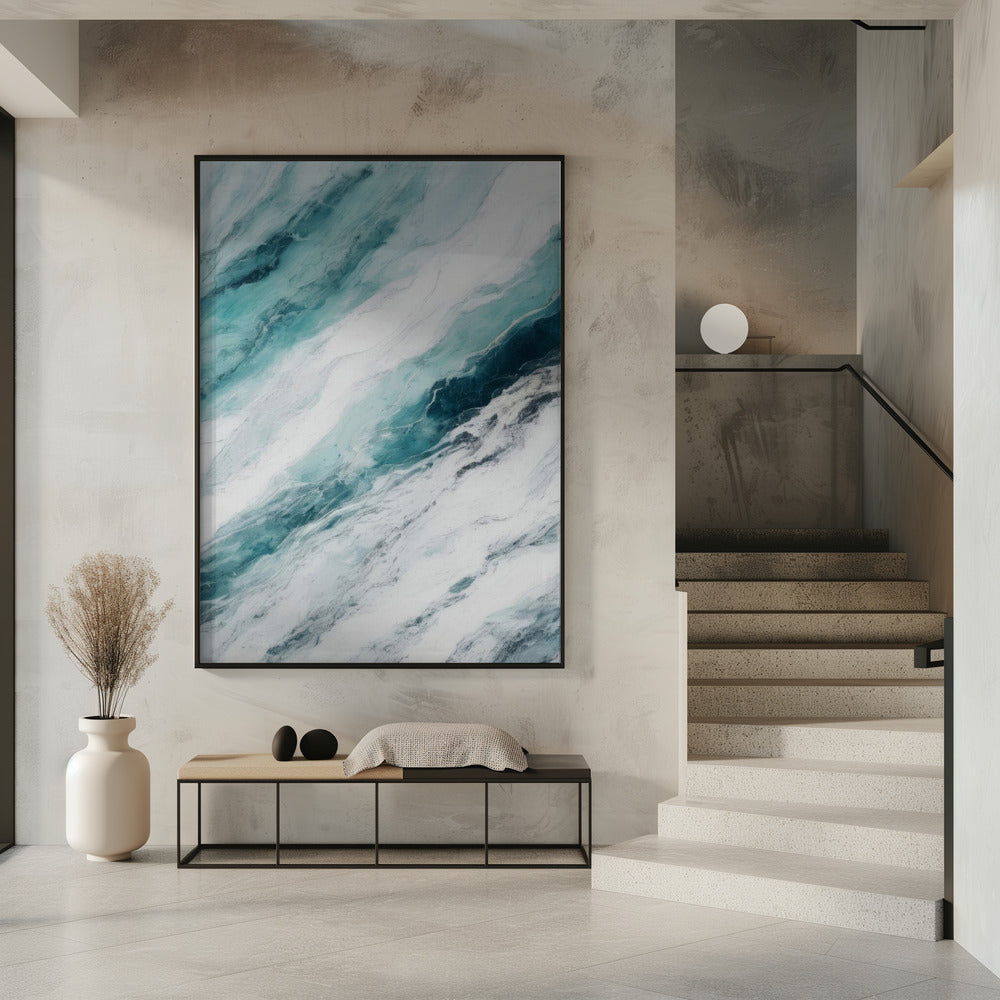 Swirling Ocean Inspired Patterns | Poster