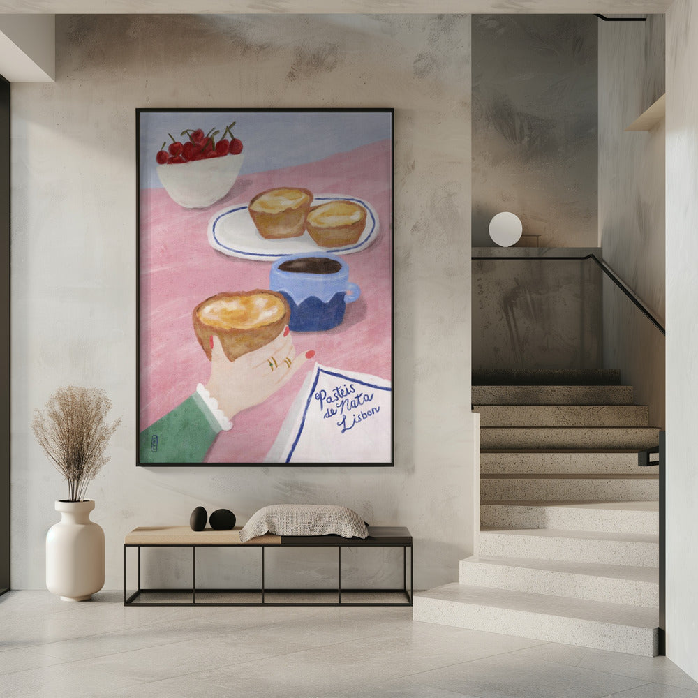 With Love From Lisbon - Food and Travel Art | Poster