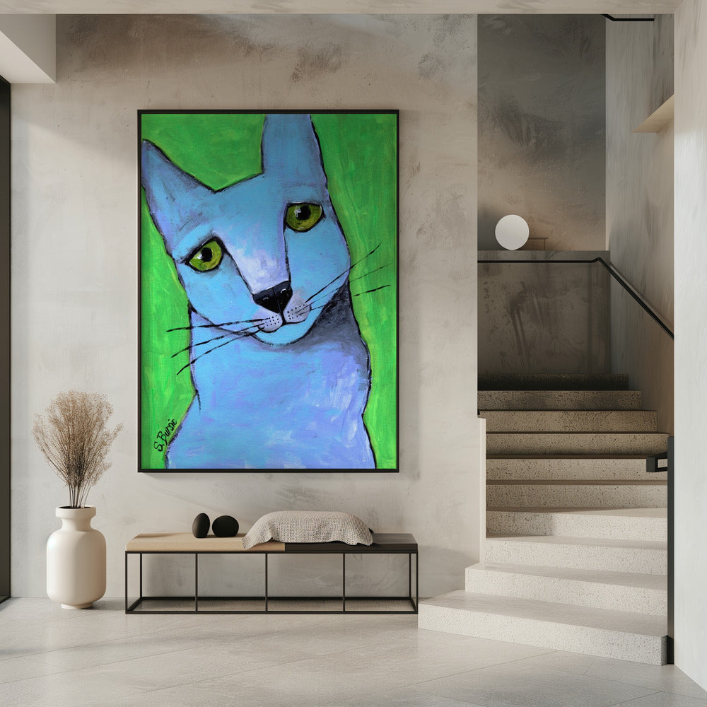 The Big Blue Cat | Poster