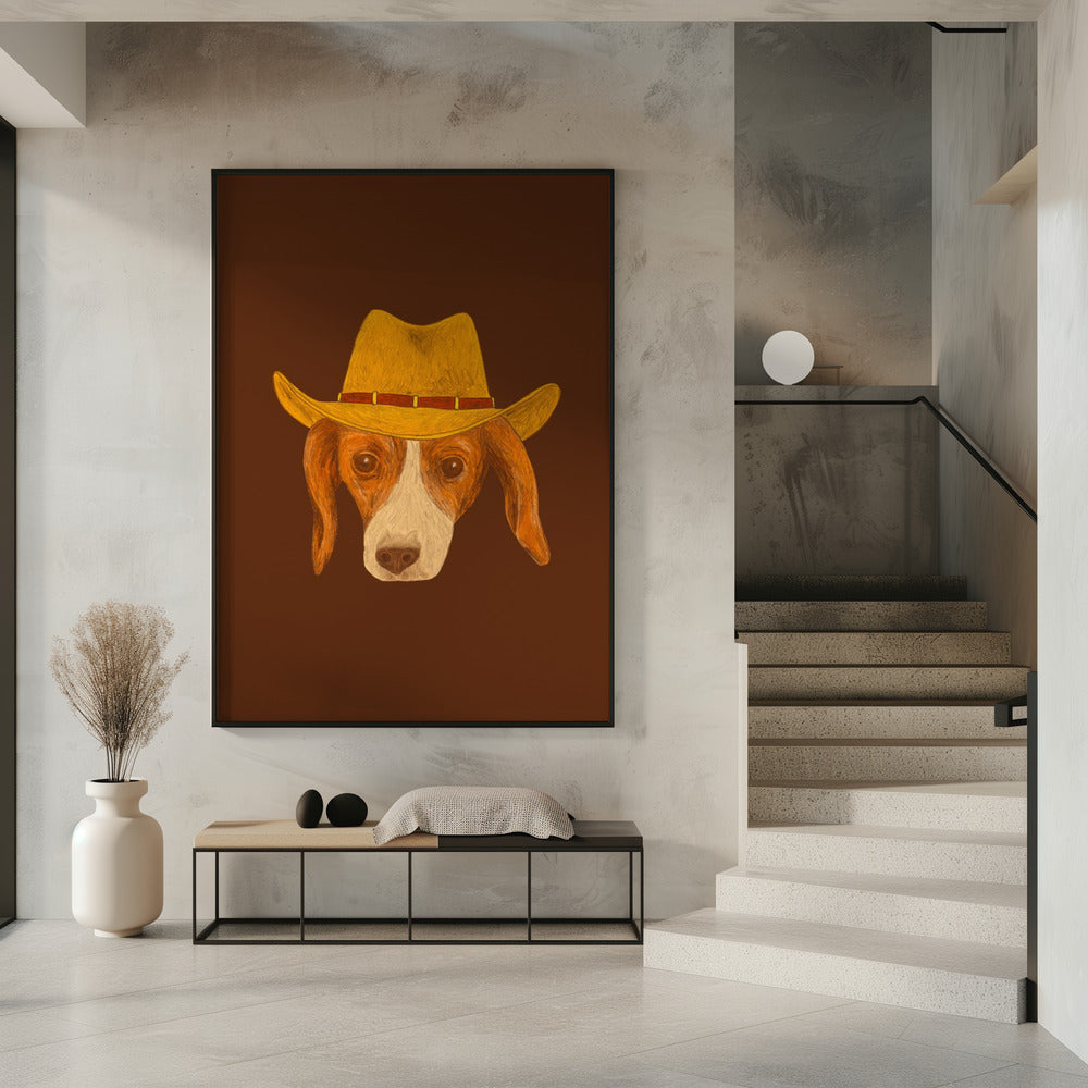Nala The Cutest Cowgirl Pup | Poster