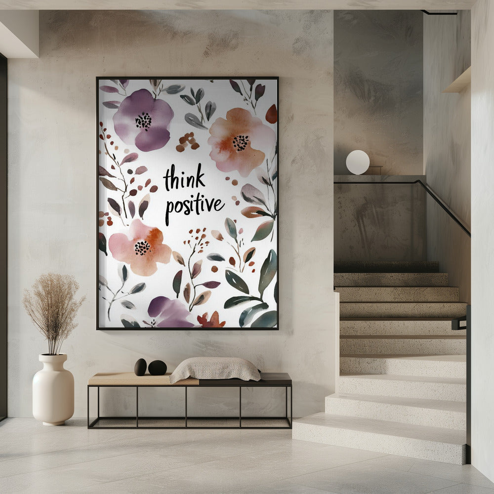 Floral Positivity Burst | Poster