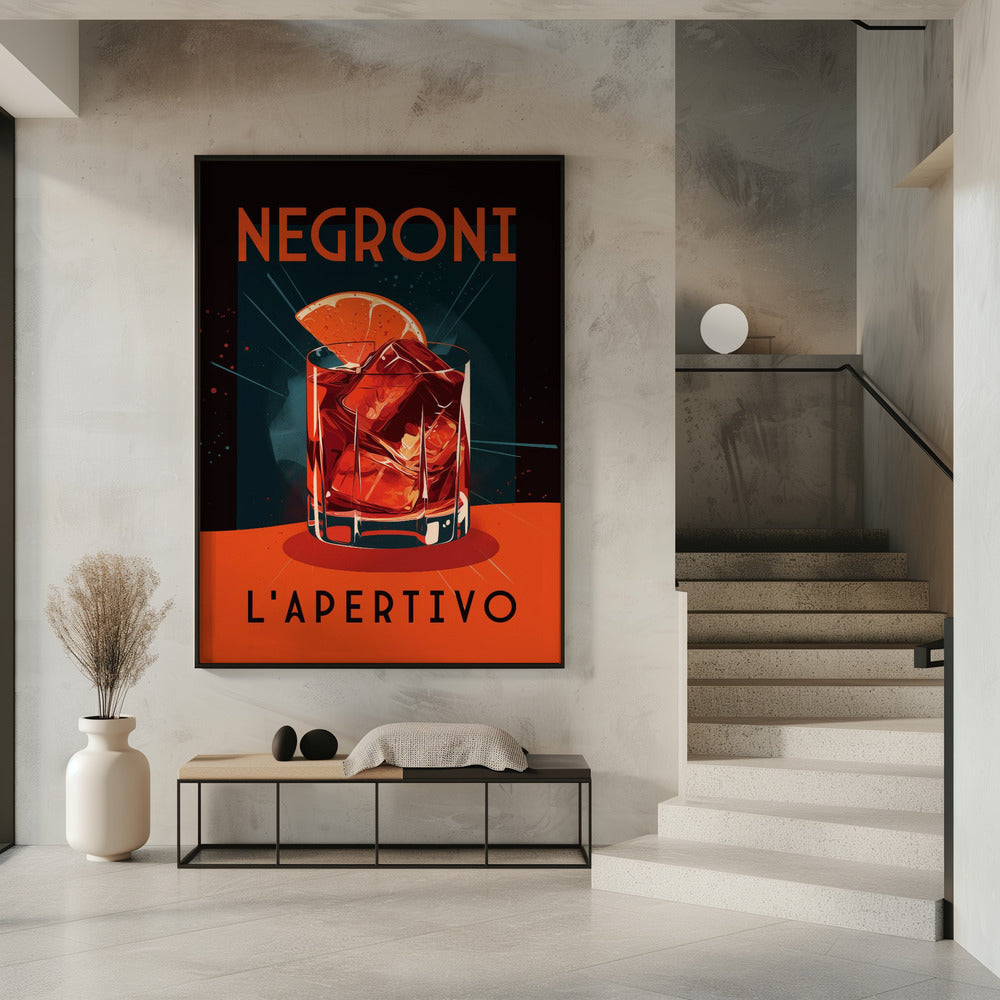 Negroni L&#039; Apertivo | Poster