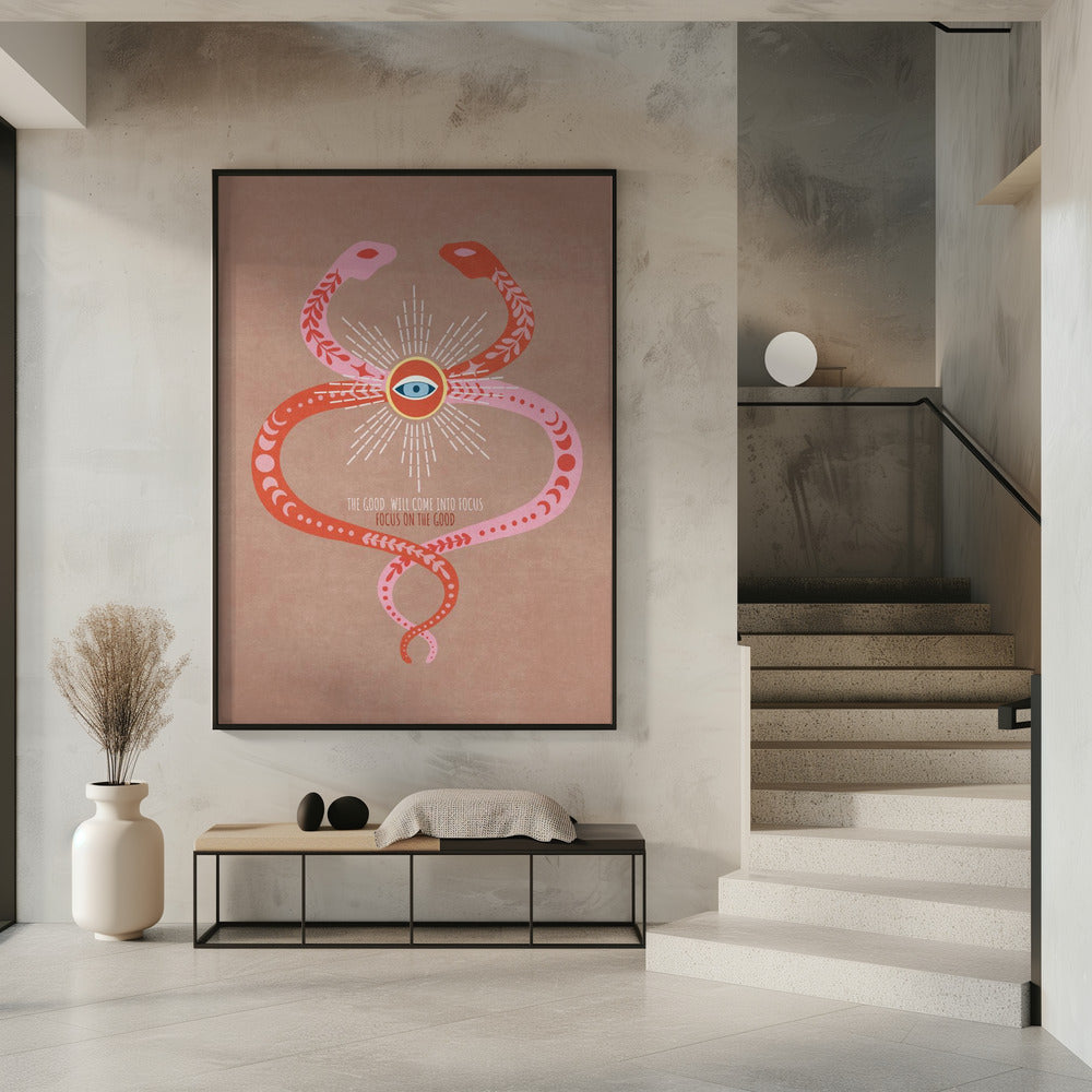 Serpent's Visionary Eye | Poster