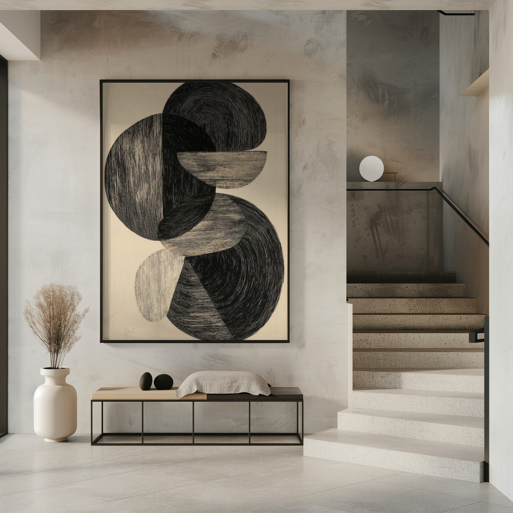 Black Freeform | Poster