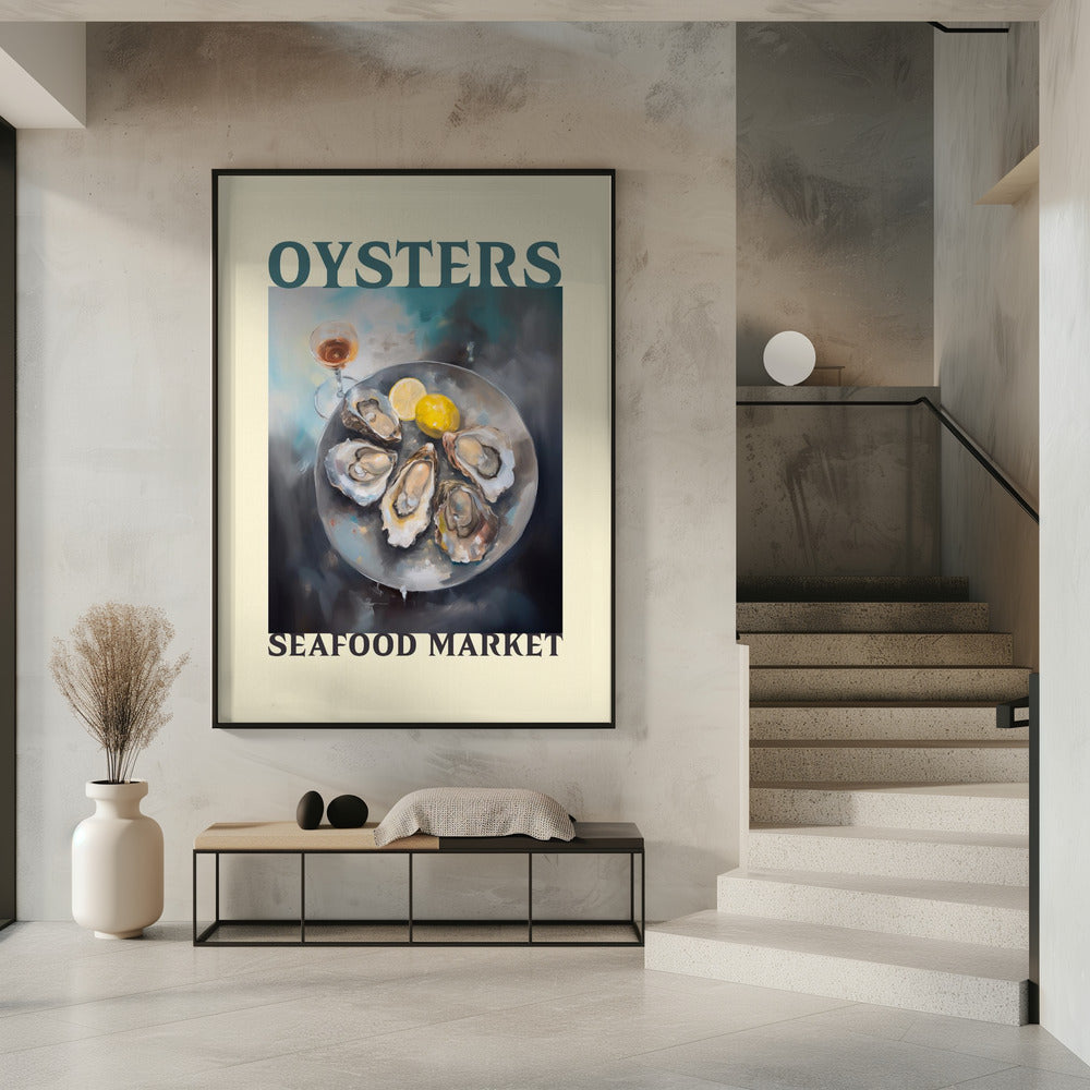 Oysters Seafood Market | Poster
