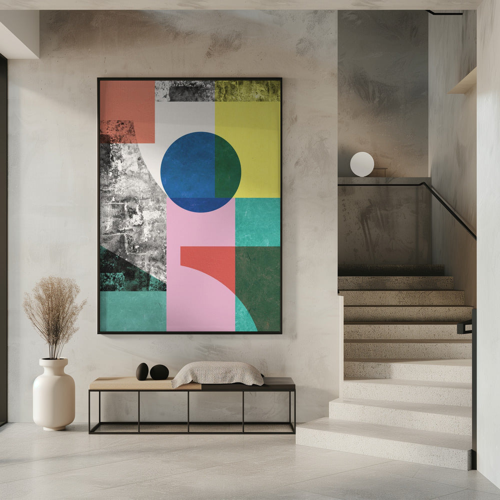 Geometric textures 3 | Poster