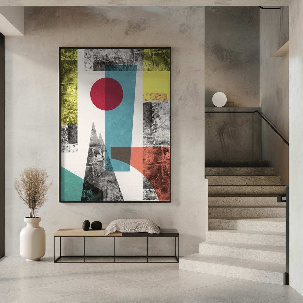 Geometric textures 4 | Poster