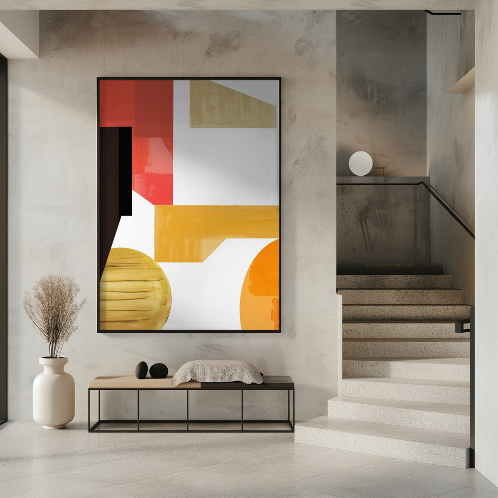 Geometric Warmth No3 | Poster