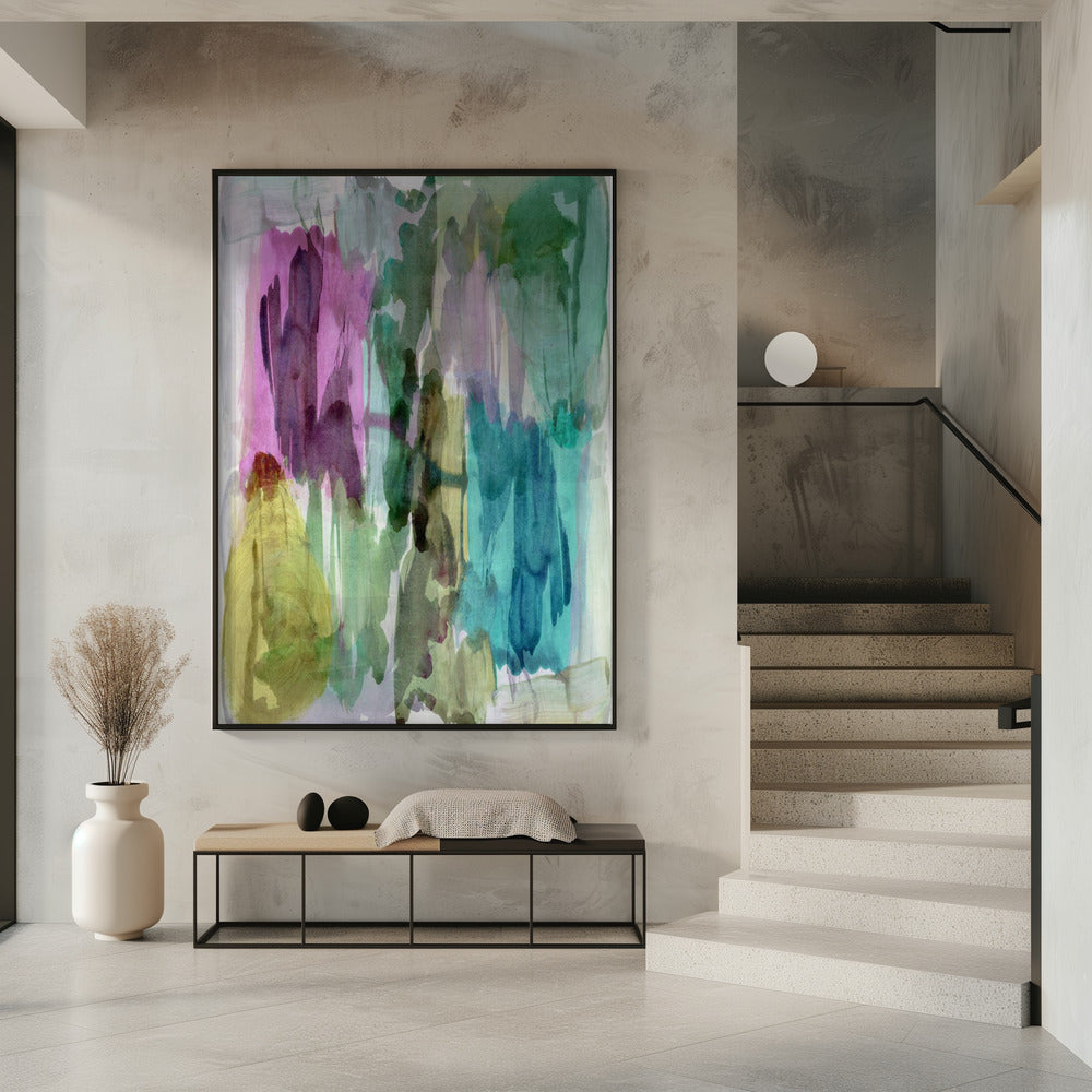 Aquarelle Organic Shapes 4 | Poster