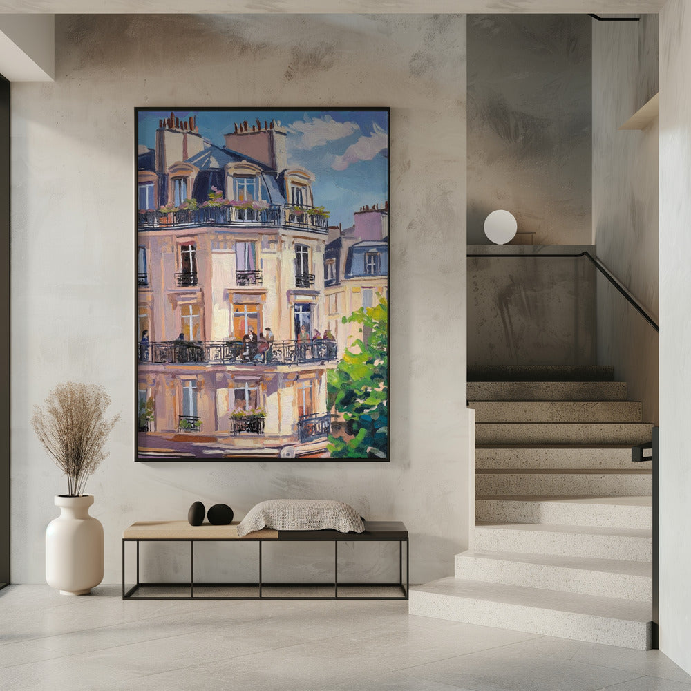 Paris Building | Poster