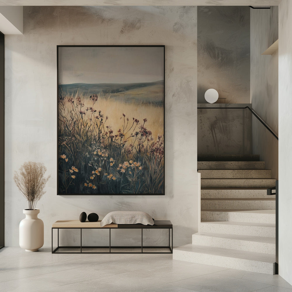 Landscape Wild Flower | Poster