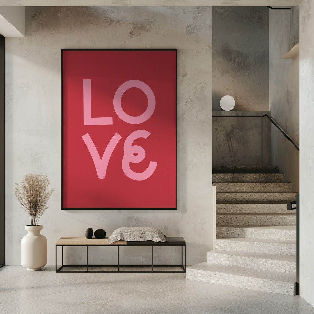 Love Red | Poster