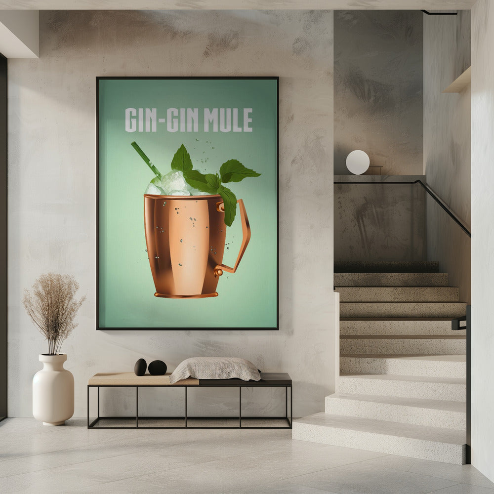 Gin Gin Mule Copper | Poster