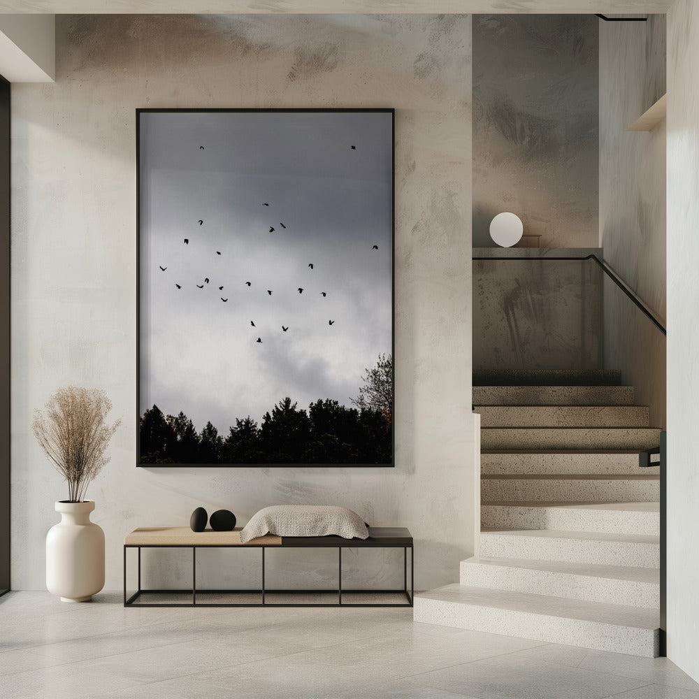 Birds and Clouds 1 | Poster