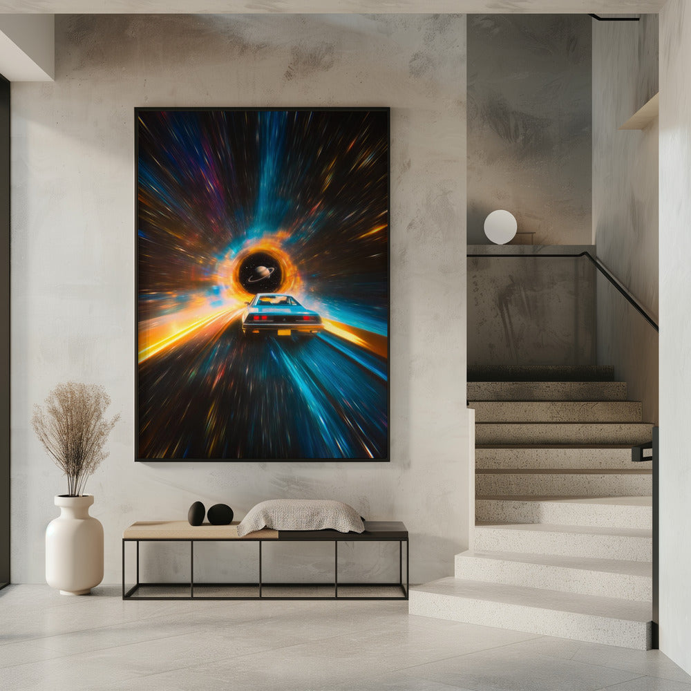 Cosmic Car Voyage | Poster