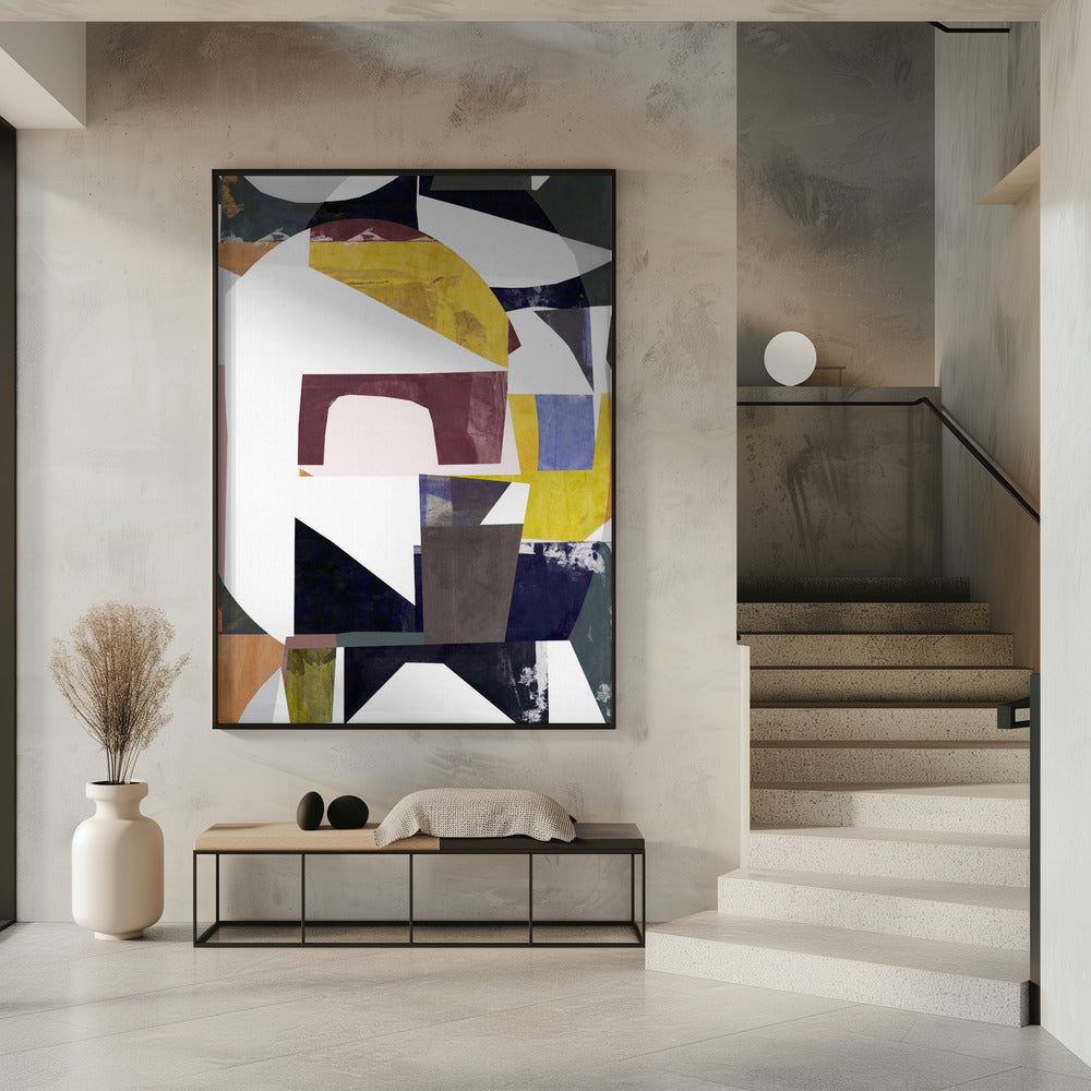 Abstract Cut Outs No 1 | Poster