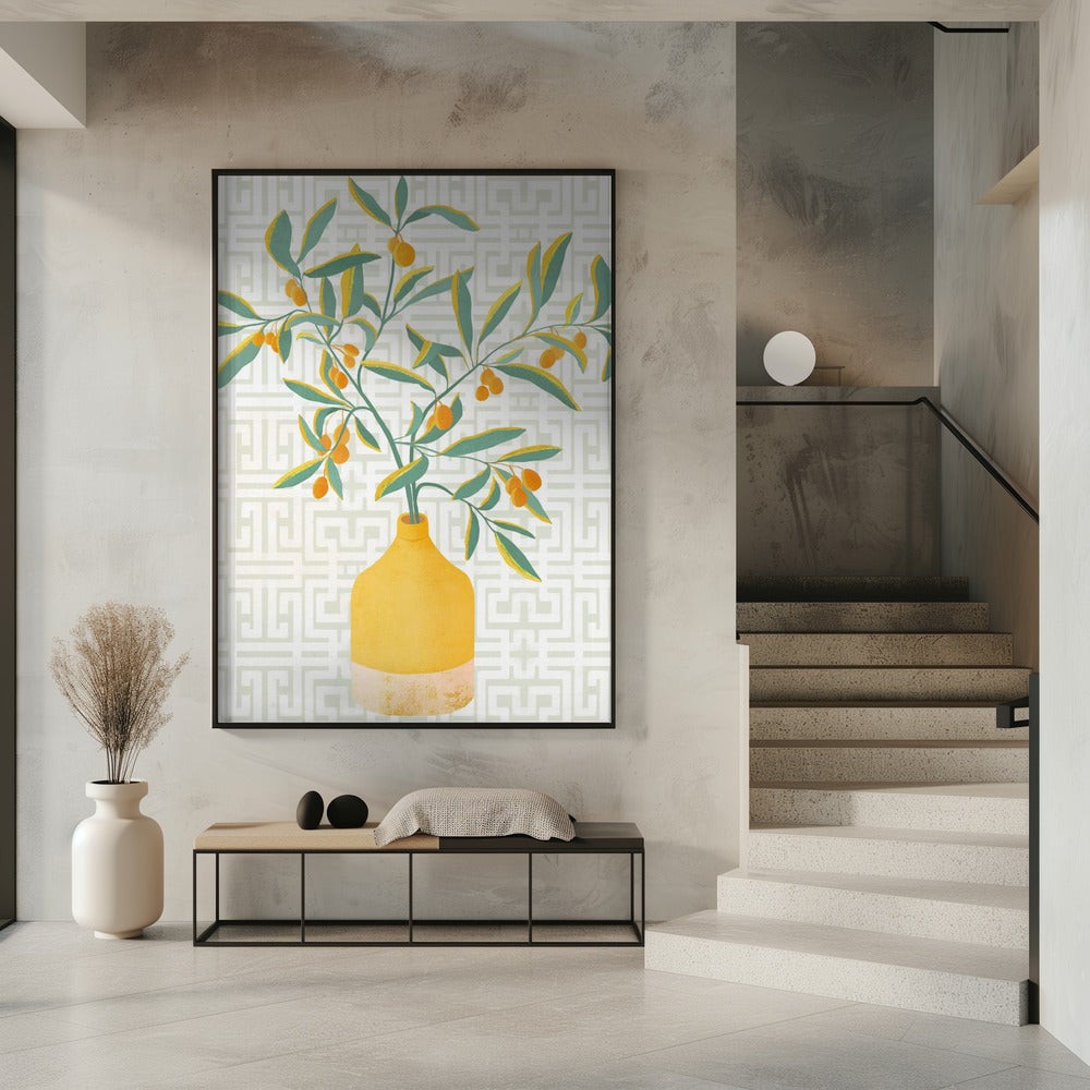 Chinese Citrus Tree | Poster