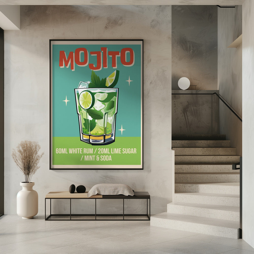 Mojito Cocktail | Poster