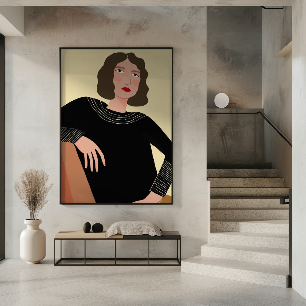 Woman relaxing | Poster