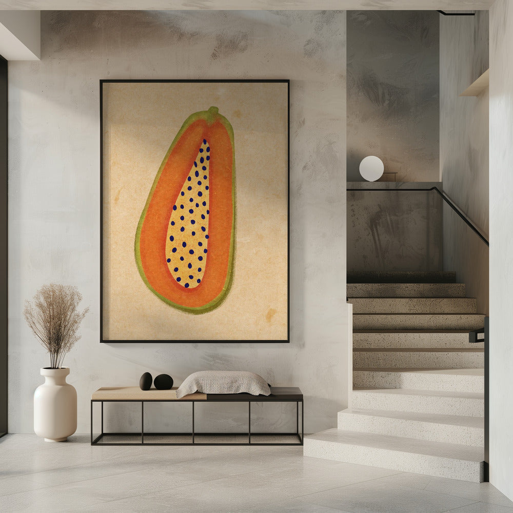 Simple papaya | Poster