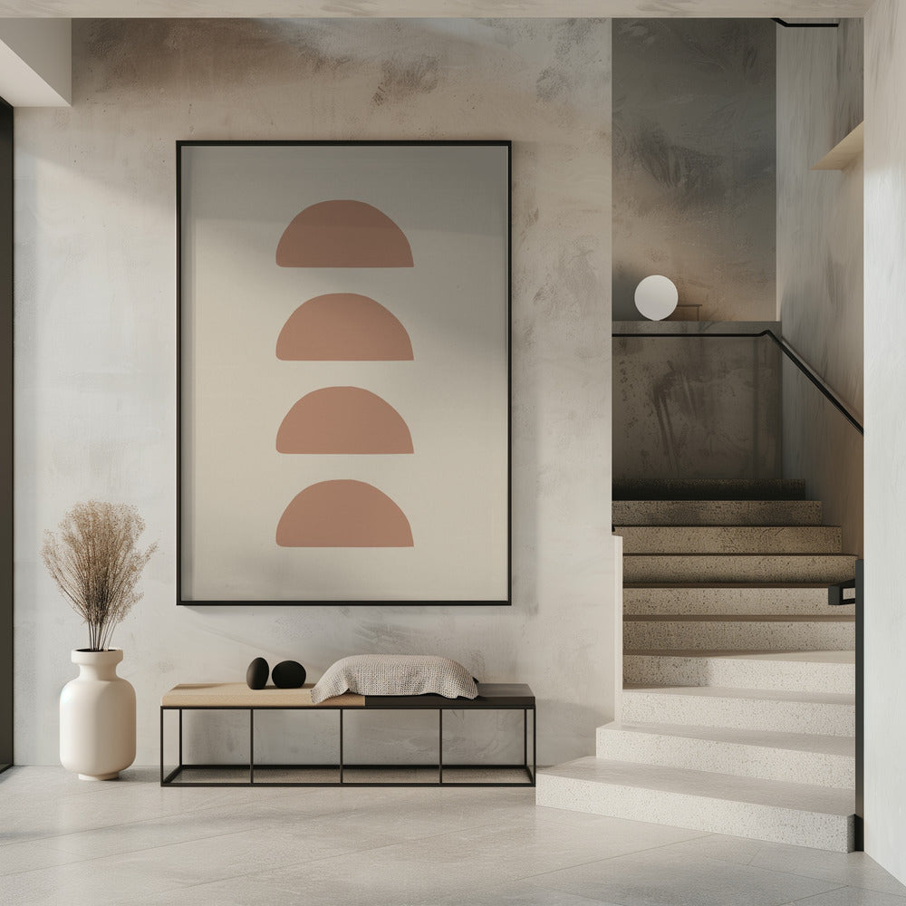 Geometric Mocha | Poster