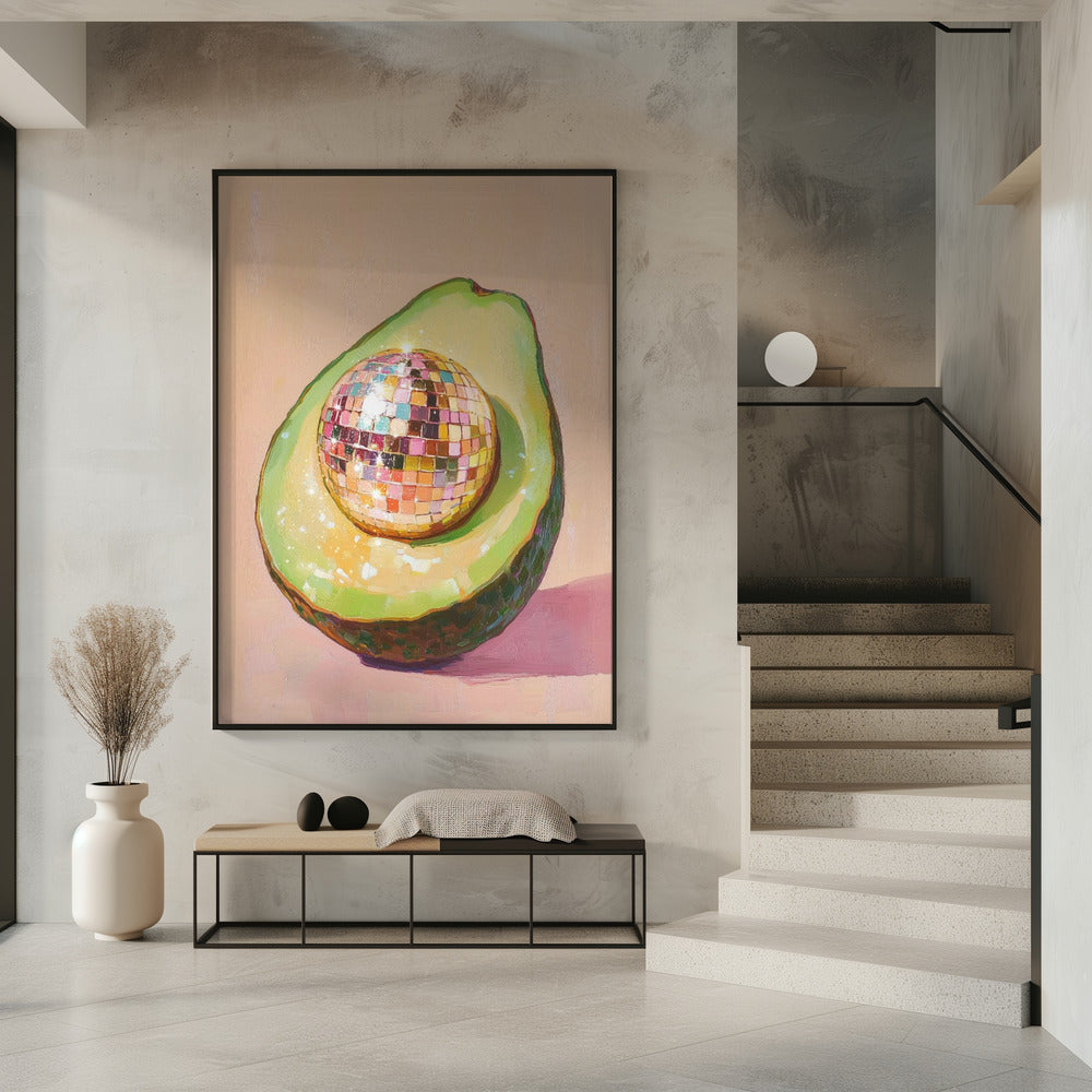Disco Avocado Delight | Poster